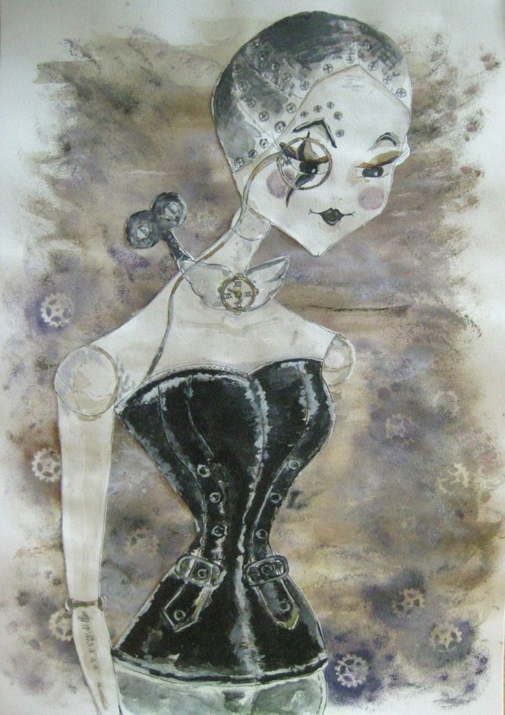 Fashion Illustration Steam Punk