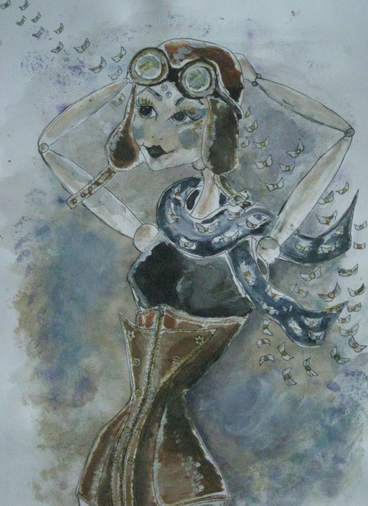 Fashion Illustration Steam Punk